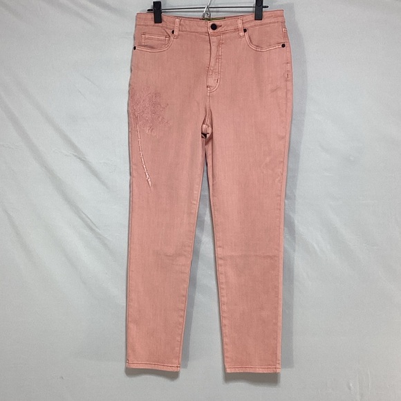 Sandrine Rose Denim - NWT SR vs Sandrine Rose the virgin label Women's Cropped Jeans in Soft Pink